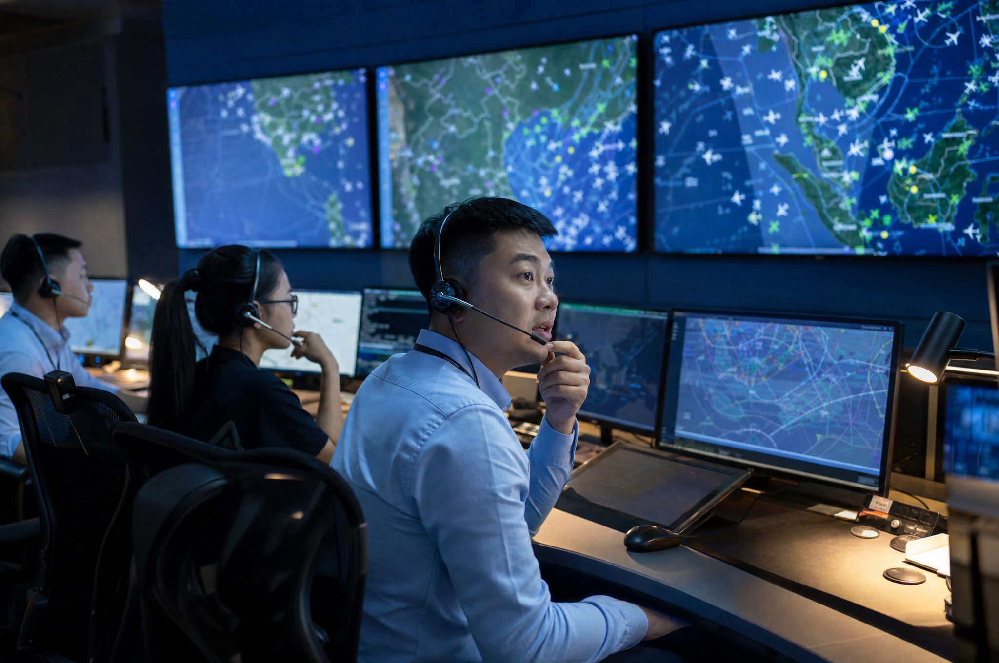 FastTrack Hanoi 24/7 operations control room in Hanoi