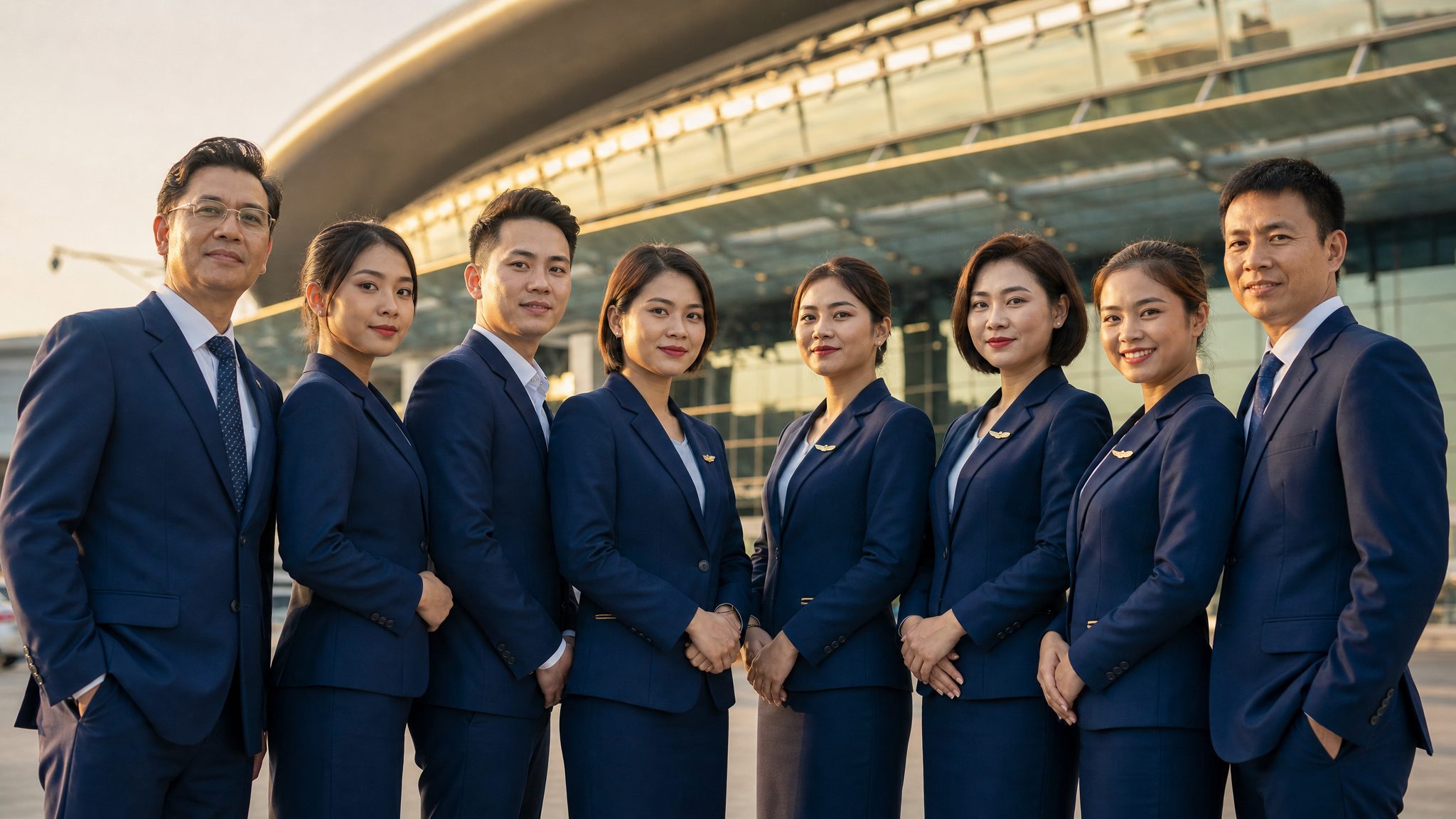 FastTrack Hanoi team at Noi Bai International Airport (HAN) Terminal 2